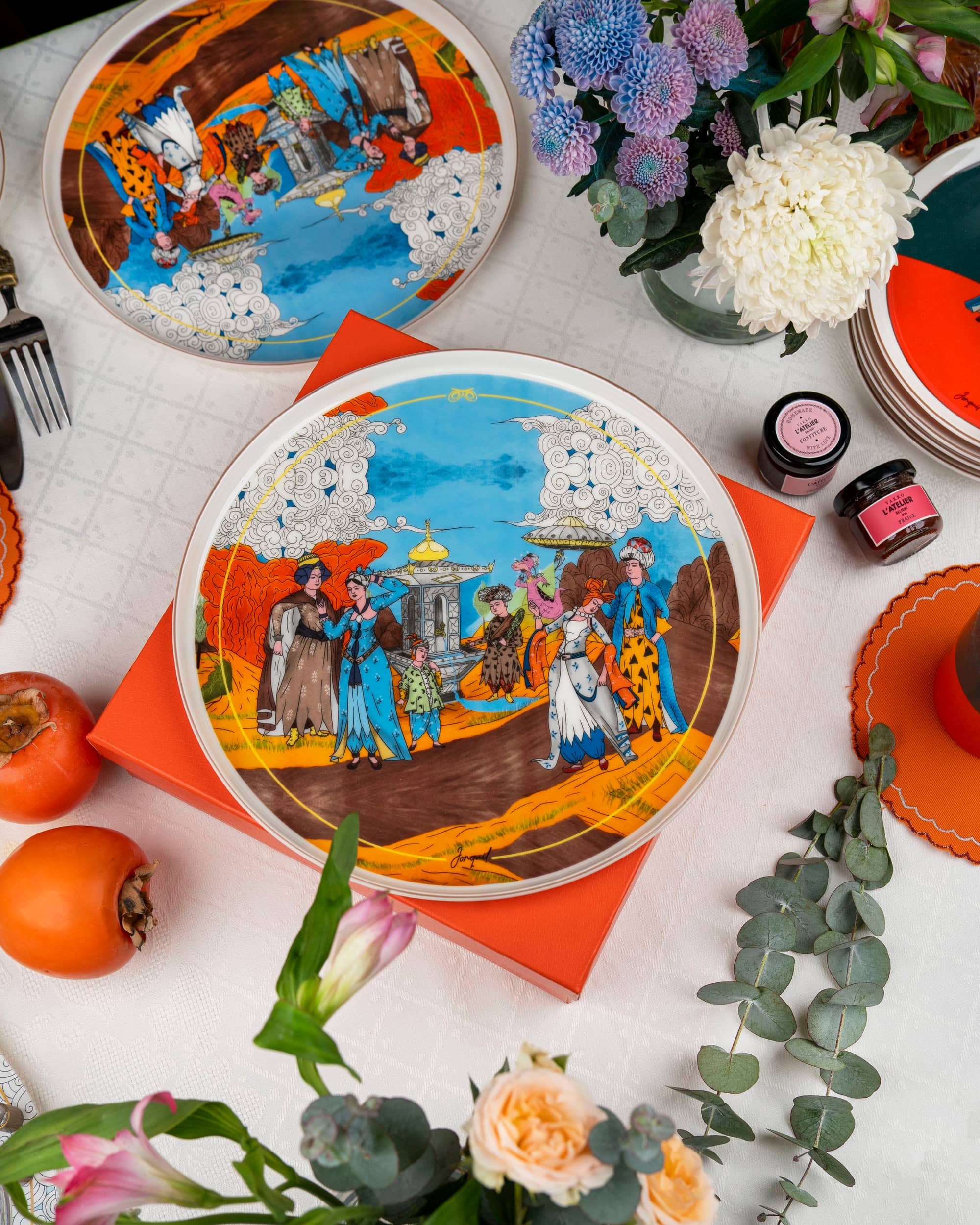 Jonquil Studio premium porselen sunum